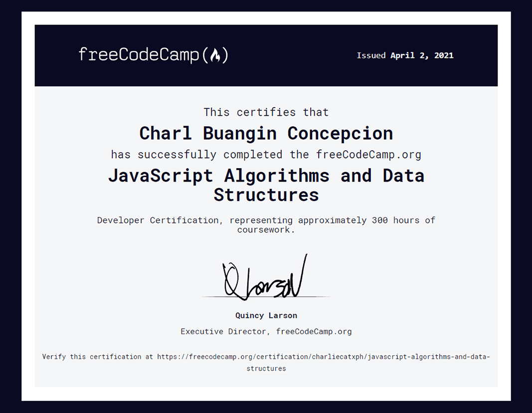 JavaScript Algorithms and Data Structures