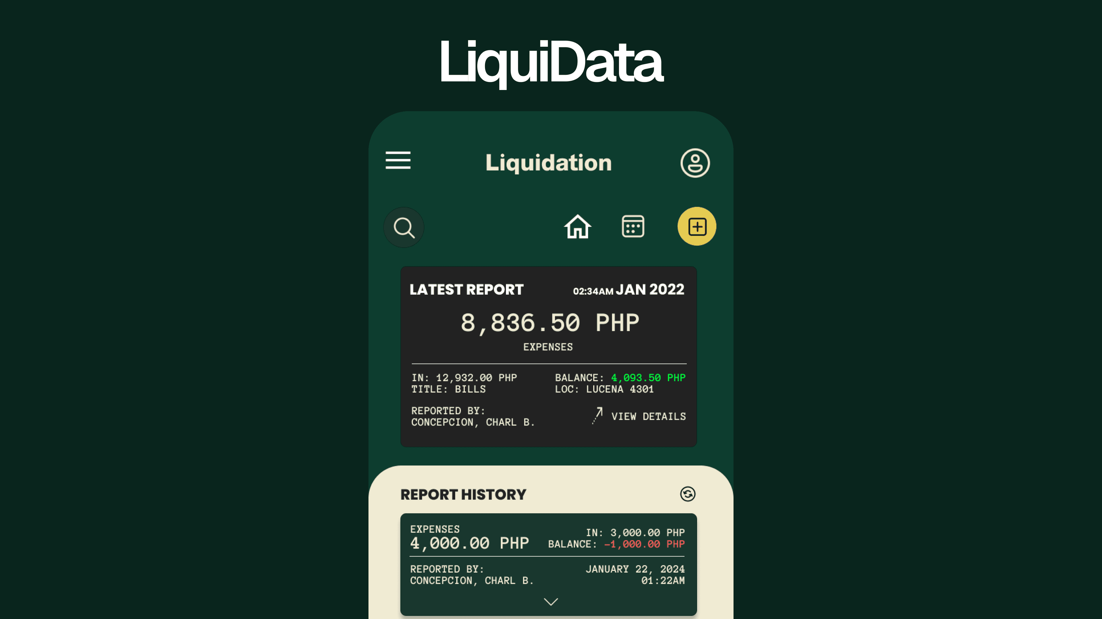 LiquiData Liquidation Tracker